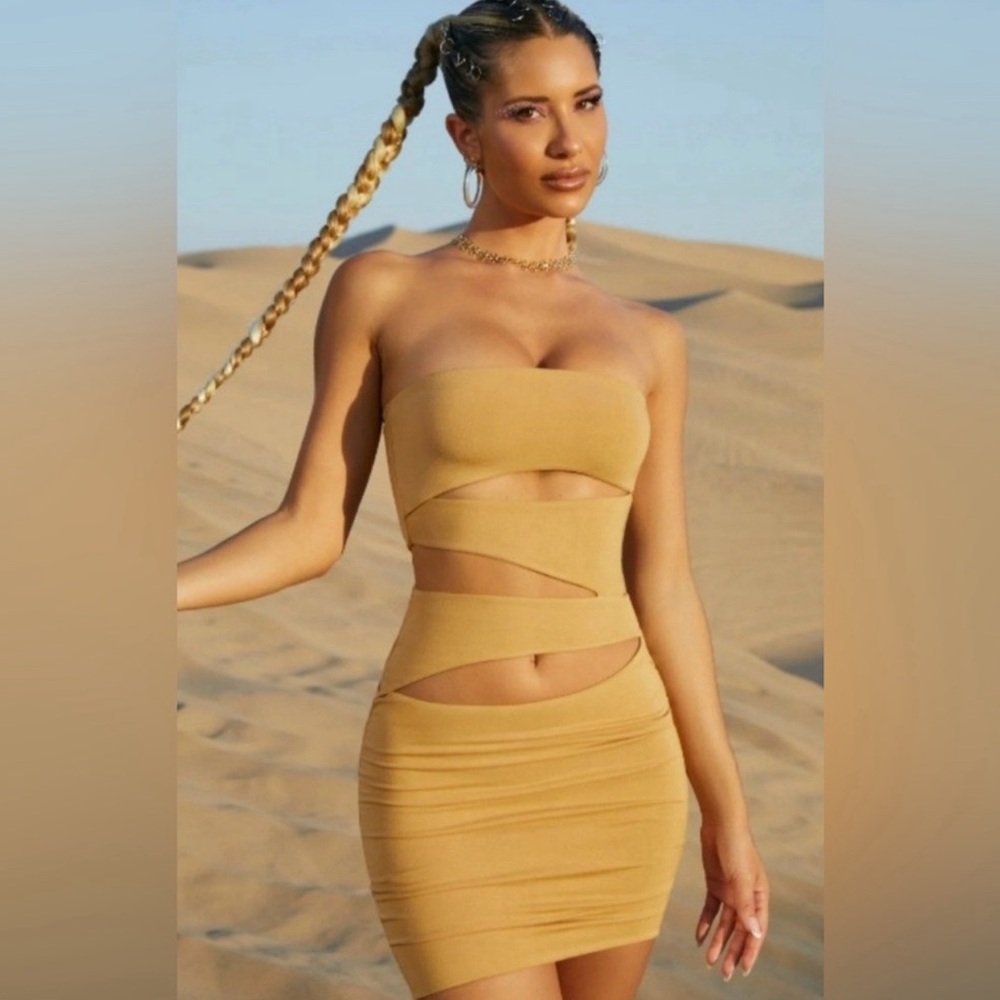 Oh Polly - Martinez Strapless Mini Dress